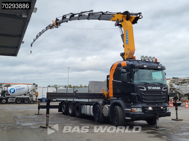Scania R560 R 10X4 EFFER 655 / 6S Crane +Jib Winch 3-Pedals Lift+Steering-Axle Retarder Euro 5 - Xe tải thùng lửng/ Phẳng, Xe cẩu tự hành: hình 3 Scania R560 R 10X4 EFFER 655 / 6S Crane +Jib Winch 3-Pedals Lift+Steering-Axle Retarder Euro 5 - Xe tải thùng lửng/ Phẳng, Xe cẩu tự hành: hình 3