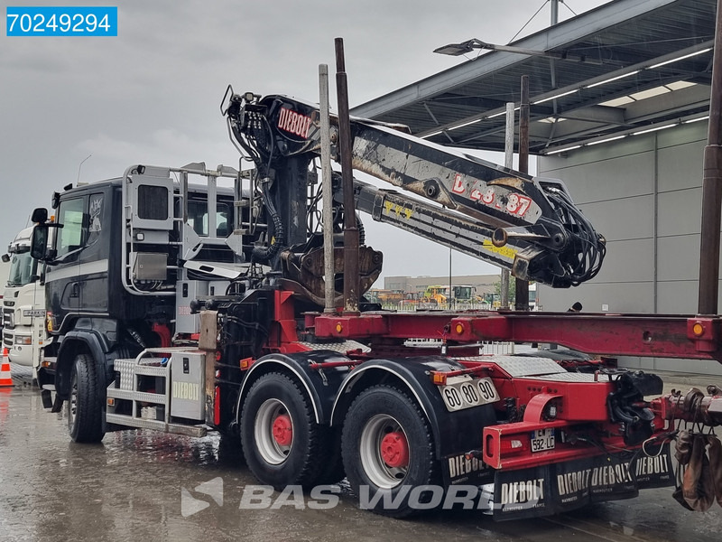 Cho thuê Scania R580 6X4 Holz Kran Diebolt D28 Full-Steell Extentable Trailer Scania R580 6X4 Holz Kran Diebolt D28 Full-Steell Extentable Trailer: hình 6