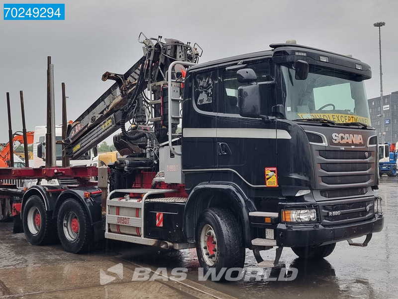 Cho thuê Scania R580 6X4 Holz Kran Diebolt D28 Full-Steell Extentable Trailer Scania R580 6X4 Holz Kran Diebolt D28 Full-Steell Extentable Trailer: hình 7