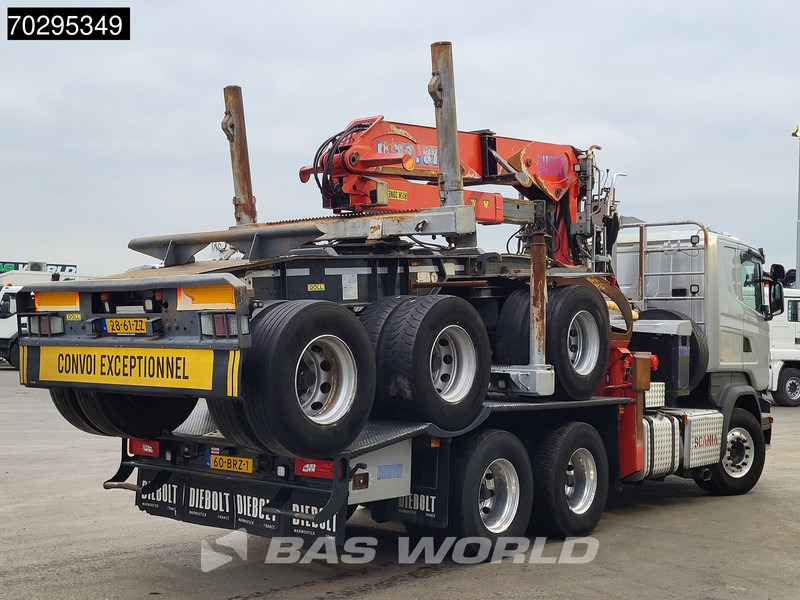 Scania R580 R 6X4 NL-Truck Diebolt D28.81 Kran Crane Holztransport + Dolly Retarder Euro 6 - Xe chở gỗ, Xe cẩu tự hành: hình 5 Scania R580 R 6X4 NL-Truck Diebolt D28.81 Kran Crane Holztransport + Dolly Retarder Euro 6 - Xe chở gỗ, Xe cẩu tự hành: hình 5