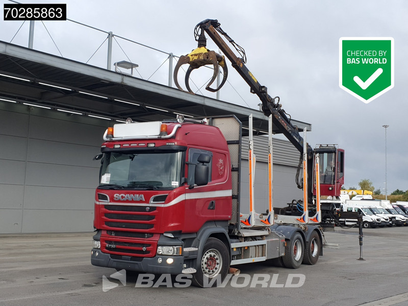Scania R730 R 6X4 HIAB F108S 79 Crane Retarder Xenon BigAxle Loglift Automatic ACC Euro 6 - Xe chở gỗ, Xe cẩu tự hành: hình 1 Scania R730 R 6X4 HIAB F108S 79 Crane Retarder Xenon BigAxle Loglift Automatic ACC Euro 6 - Xe chở gỗ, Xe cẩu tự hành: hình 1