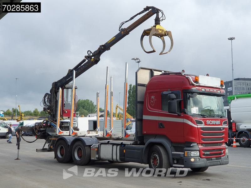 Scania R730 R 6X4 HIAB F108S 79 Crane Retarder Xenon BigAxle Loglift Automatic ACC Euro 6 - Xe chở gỗ, Xe cẩu tự hành: hình 3 Scania R730 R 6X4 HIAB F108S 79 Crane Retarder Xenon BigAxle Loglift Automatic ACC Euro 6 - Xe chở gỗ, Xe cẩu tự hành: hình 3