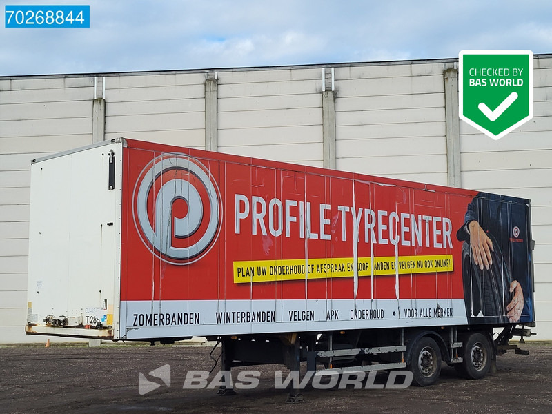 Schmitz Cargobull SKO18 2 axles Tailgate Lenkachse LBW - Sơ mi rơ moóc hộp kín: hình 1 Schmitz Cargobull SKO18 2 axles Tailgate Lenkachse LBW - Sơ mi rơ moóc hộp kín: hình 1