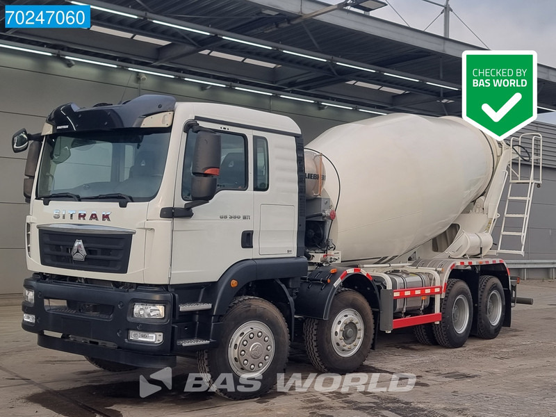 Sitrak G5 350 8X4 8m3 Liebherr HTM 804 H Mixer Big-Axle Steelsuspension - Xe trộn bê tông: hình 1 Sitrak G5 350 8X4 8m3 Liebherr HTM 804 H Mixer Big-Axle Steelsuspension - Xe trộn bê tông: hình 1