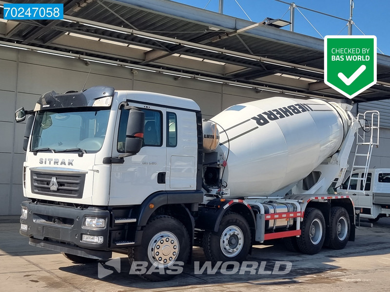 Sitrak G5 350 8X4 8m3 Liebherr Mixer Big-Axle Steelsuspension - Xe trộn bê tông: hình 1 Sitrak G5 350 8X4 8m3 Liebherr Mixer Big-Axle Steelsuspension - Xe trộn bê tông: hình 1