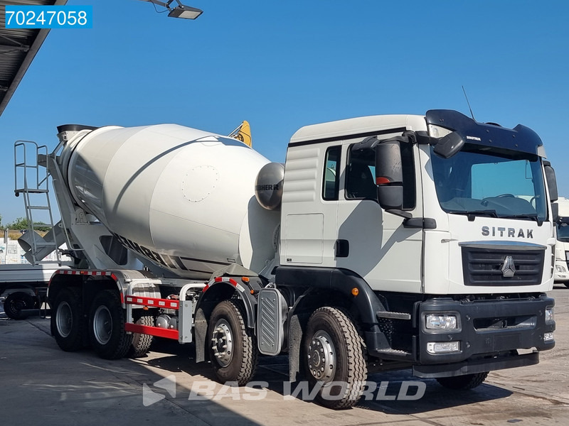 Sitrak G5 350 8X4 8m3 Liebherr Mixer Big-Axle Steelsuspension - Xe trộn bê tông: hình 3 Sitrak G5 350 8X4 8m3 Liebherr Mixer Big-Axle Steelsuspension - Xe trộn bê tông: hình 3