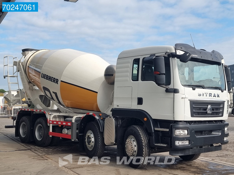 Sitrak G5 350 8X4 NEW! 8m3 Liebherr Mixer Big-Axle Steel Suspension - Xe trộn bê tông: hình 3 Sitrak G5 350 8X4 NEW! 8m3 Liebherr Mixer Big-Axle Steel Suspension - Xe trộn bê tông: hình 3
