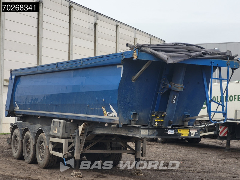 Sơ mi rơ moóc ben Stas S300CX 3 axles 25m3 ALU Liftachse: hình 5