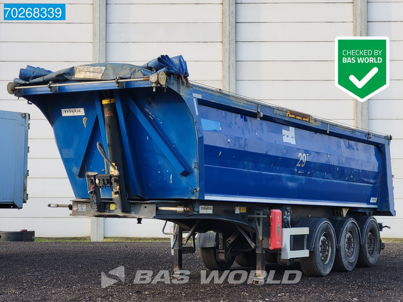 TISVOL A-890150-EAL VR 3 axles 29m3 Liftachse ALU - Sơ mi rơ moóc ben: hình 1 TISVOL A-890150-EAL VR 3 axles 29m3 Liftachse ALU - Sơ mi rơ moóc ben: hình 1