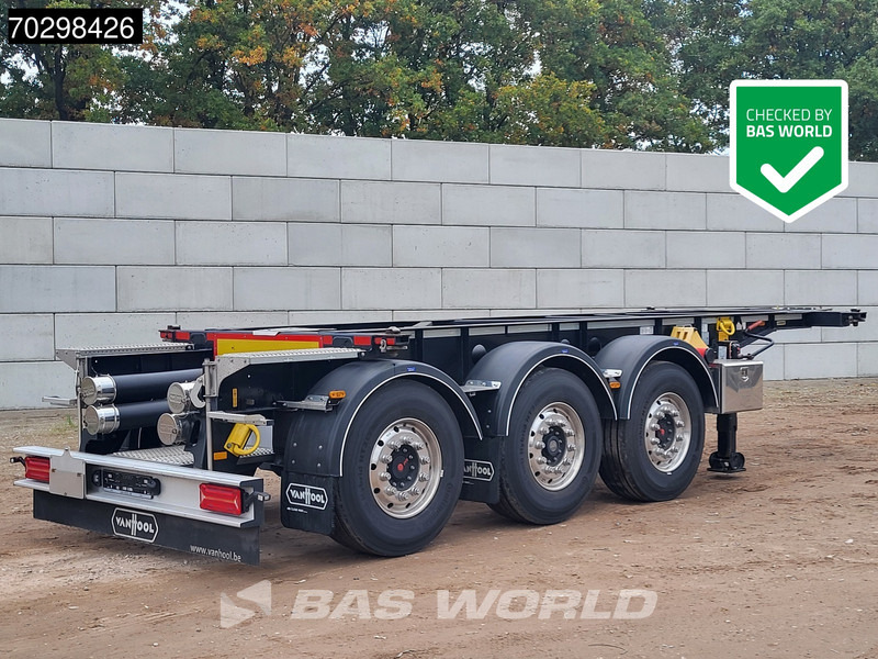 Van Hool FS3444-10 AK u2 3 axles ADR Liftachse 20ft - Xe chở container/ Sơ mi rơ moóc hoán đổi thân: hình 1 Van Hool FS3444-10 AK u2 3 axles ADR Liftachse 20ft - Xe chở container/ Sơ mi rơ moóc hoán đổi thân: hình 1