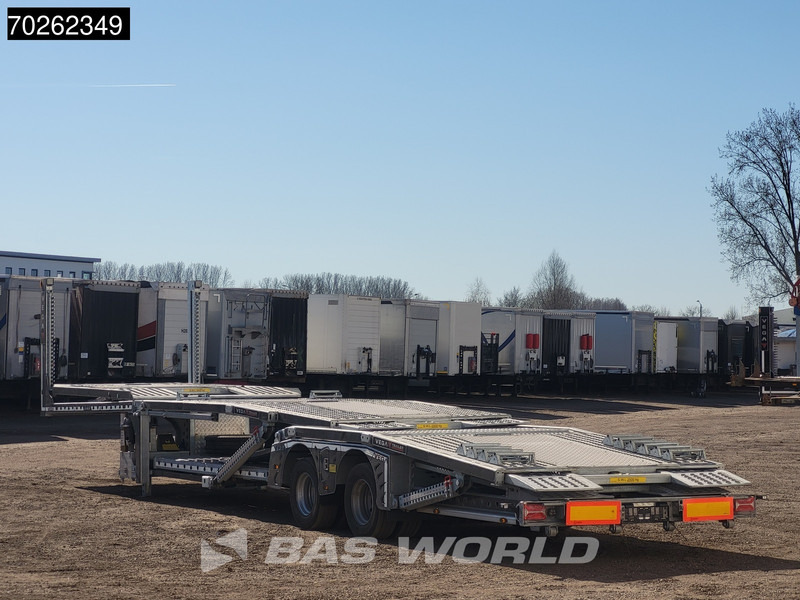 Sơ mi rơ moóc tự động vận chuyển mới Vega 2 Axle Semi Trailer 2 axles NEW Truck autotransport BPW Lenkachse: hình 8