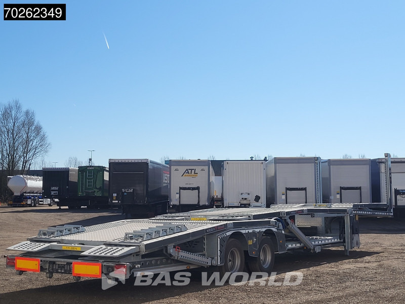 Sơ mi rơ moóc tự động vận chuyển mới Vega 2 Axle Semi Trailer 2 axles NEW Truck autotransport BPW Lenkachse: hình 11