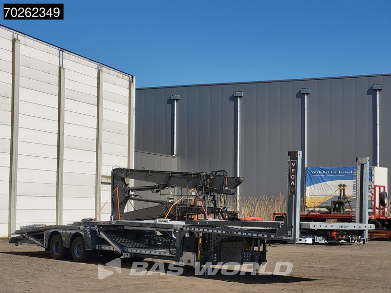 Sơ mi rơ moóc tự động vận chuyển mới Vega 2 Axle Semi Trailer 2 axles NEW Truck autotransport BPW Lenkachse: hình 10