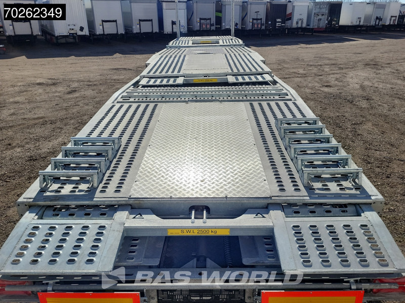 Sơ mi rơ moóc tự động vận chuyển mới Vega 2 Axle Semi Trailer 2 axles NEW Truck autotransport BPW Lenkachse: hình 9