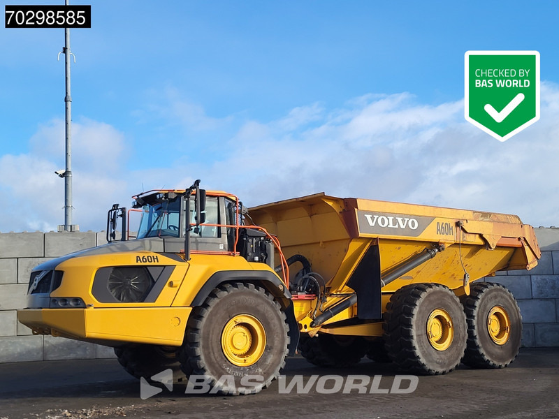 Volvo A60 H - Xe ben đổ có khớp nối: hình 1 Volvo A60 H - Xe ben đổ có khớp nối: hình 1