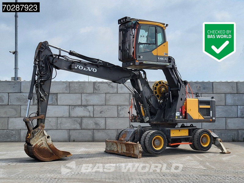 Volvo EW220 E - Máy xúc bánh lốp: hình 1 Volvo EW220 E - Máy xúc bánh lốp: hình 1