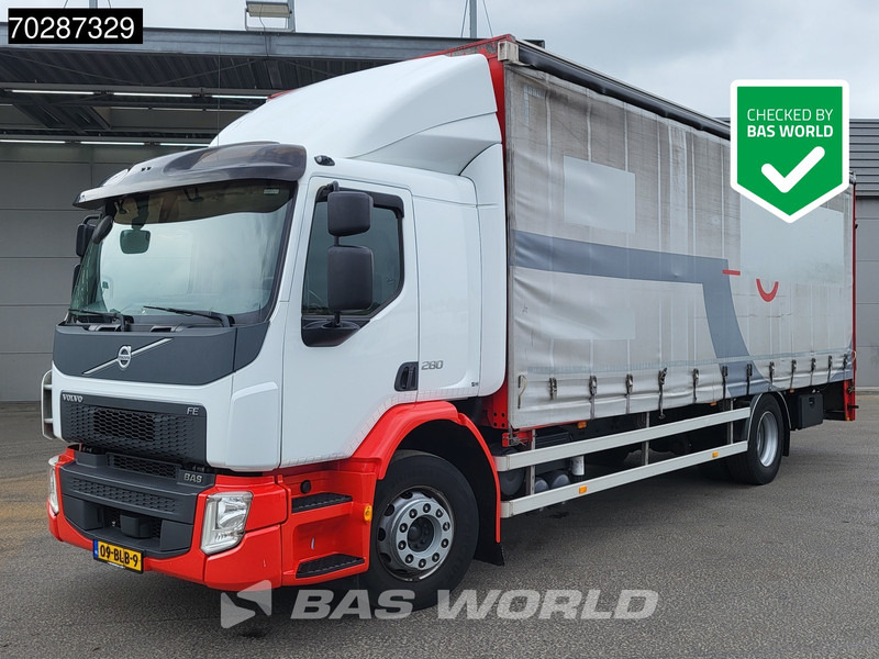Volvo FE 280 4X2 NL-Truck curtainsides 2000kg Ladebordwand Automatic Euro 6 - Xe tải thùng mui bạt: hình 1 Volvo FE 280 4X2 NL-Truck curtainsides 2000kg Ladebordwand Automatic Euro 6 - Xe tải thùng mui bạt: hình 1