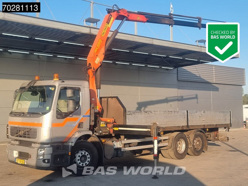 Volvo FE 280 6X2 NL-Truck Palfinger PK15500 Kran Crane Manual Liftachse Euro 4 - Xe tải thùng lửng/ Phẳng, Xe cẩu tự hành: hình 1 Volvo FE 280 6X2 NL-Truck Palfinger PK15500 Kran Crane Manual Liftachse Euro 4 - Xe tải thùng lửng/ Phẳng, Xe cẩu tự hành: hình 1