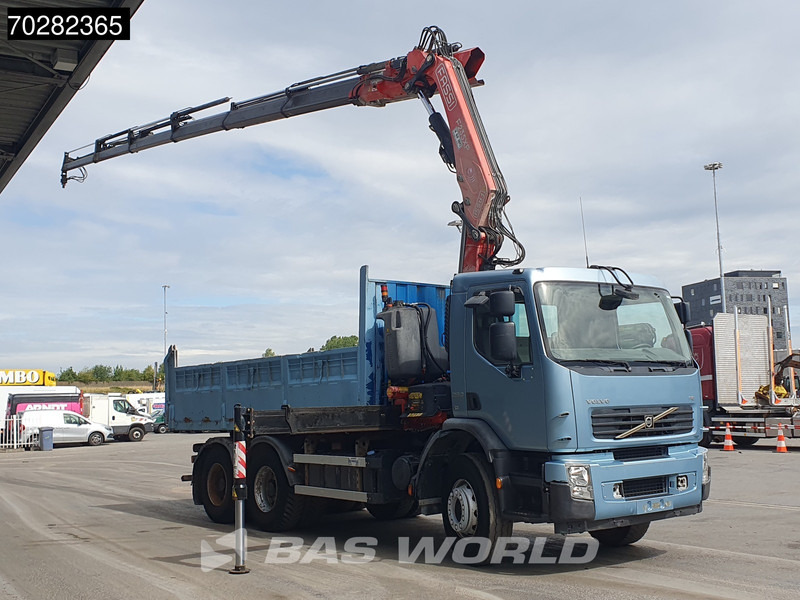 Volvo FE 280 904 6X4 Fassi F215/235AXP26 Crane 10m3 tipper Big-Axle Manual Euro 4 - Xe ben, Xe cẩu tự hành: hình 3 Volvo FE 280 904 6X4 Fassi F215/235AXP26 Crane 10m3 tipper Big-Axle Manual Euro 4 - Xe ben, Xe cẩu tự hành: hình 3