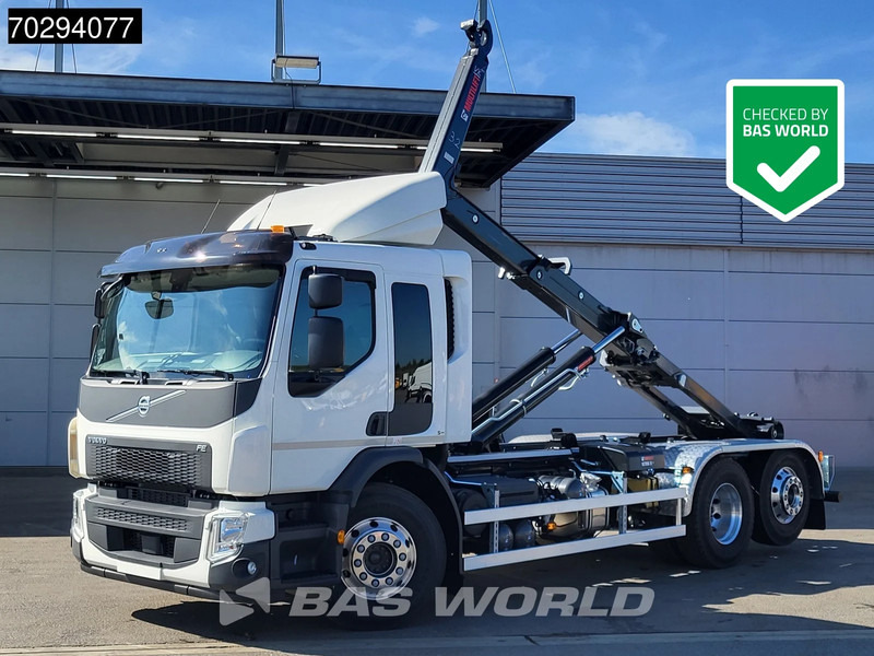 Volvo FE 320 6X2 NEW HIAB 21Tons Abrollkipper Lift+Lenkachse Automatic Euro 6 - Xe tải nâng móc: hình 1 Volvo FE 320 6X2 NEW HIAB 21Tons Abrollkipper Lift+Lenkachse Automatic Euro 6 - Xe tải nâng móc: hình 1