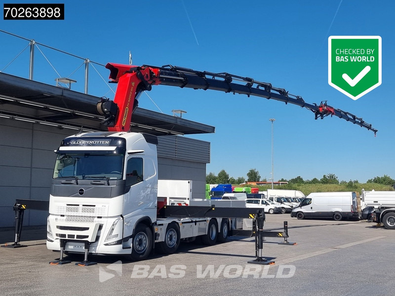 Volvo FH 500 8X2 NEW! Palfinger PK92002 SH 8+6 JIB Crane Kran Winch Lift-Lenkachse Navi - Xe tải thùng lửng/ Phẳng, Xe cẩu tự hành: hình 1 Volvo FH 500 8X2 NEW! Palfinger PK92002 SH 8+6 JIB Crane Kran Winch Lift-Lenkachse Navi - Xe tải thùng lửng/ Phẳng, Xe cẩu tự hành: hình 1