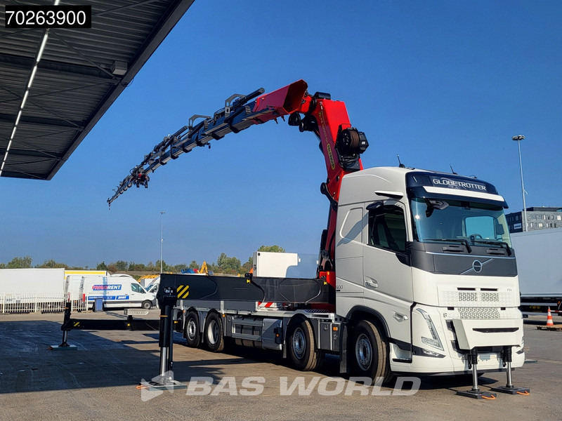 Volvo FH 500 8X2 Palfinger PK110002 SH Crane + Fly-Jib Winch VEB+ Euro 6 - Xe tải thùng lửng/ Phẳng, Xe cẩu tự hành: hình 3 Volvo FH 500 8X2 Palfinger PK110002 SH Crane + Fly-Jib Winch VEB+ Euro 6 - Xe tải thùng lửng/ Phẳng, Xe cẩu tự hành: hình 3