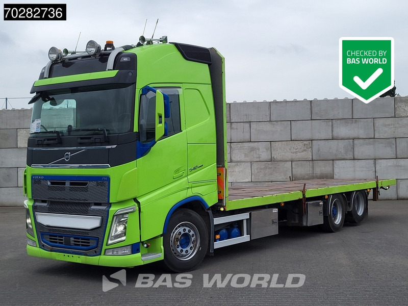 Volvo FH 540 FH 6X2 BigAxle Liftachse VEB+ Xenon Euro 6 - Xe tải thùng lửng/ Phẳng: hình 1 Volvo FH 540 FH 6X2 BigAxle Liftachse VEB+ Xenon Euro 6 - Xe tải thùng lửng/ Phẳng: hình 1
