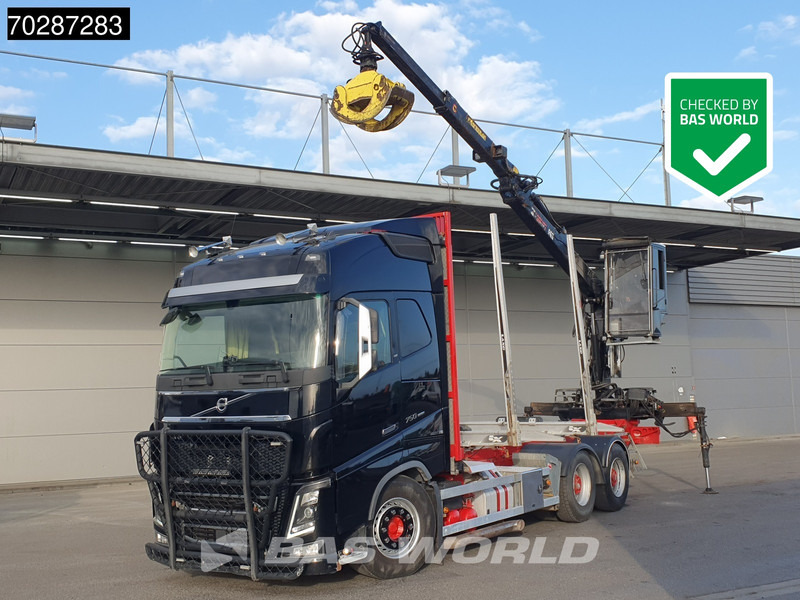 Volvo FH16 750 FH16 6X4 HIAB E96S 79 Crane Retarder Dynamic-Steering Euro 6 - Xe chở gỗ, Xe cẩu tự hành: hình 1 Volvo FH16 750 FH16 6X4 HIAB E96S 79 Crane Retarder Dynamic-Steering Euro 6 - Xe chở gỗ, Xe cẩu tự hành: hình 1