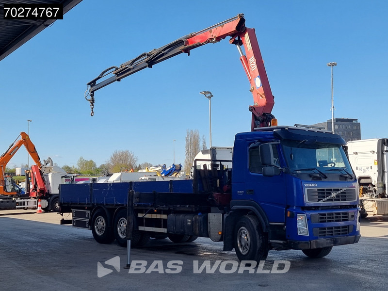 Volvo FM 330 6X2 HMF 1820 K3 Kran Crane Lift+Steering Axle Xenon Euro 5 - Xe tải thùng lửng/ Phẳng, Xe cẩu tự hành: hình 3 Volvo FM 330 6X2 HMF 1820 K3 Kran Crane Lift+Steering Axle Xenon Euro 5 - Xe tải thùng lửng/ Phẳng, Xe cẩu tự hành: hình 3