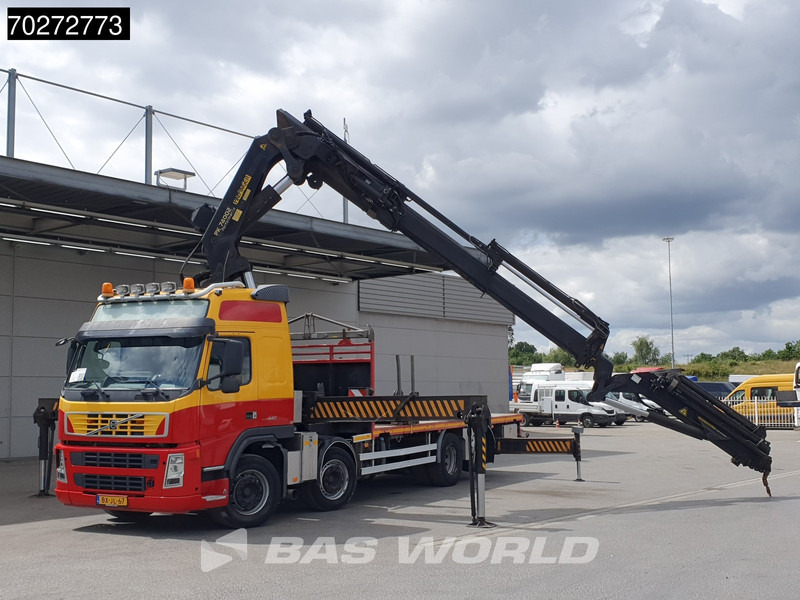 Volvo FM 440 8X2 NL-Truck Palfinger PK74002 Kran + Jib + Winch Lift+Lenkachse Euro 5 - Xe tải thùng lửng/ Phẳng, Xe cẩu tự hành: hình 2 Volvo FM 440 8X2 NL-Truck Palfinger PK74002 Kran + Jib + Winch Lift+Lenkachse Euro 5 - Xe tải thùng lửng/ Phẳng, Xe cẩu tự hành: hình 2