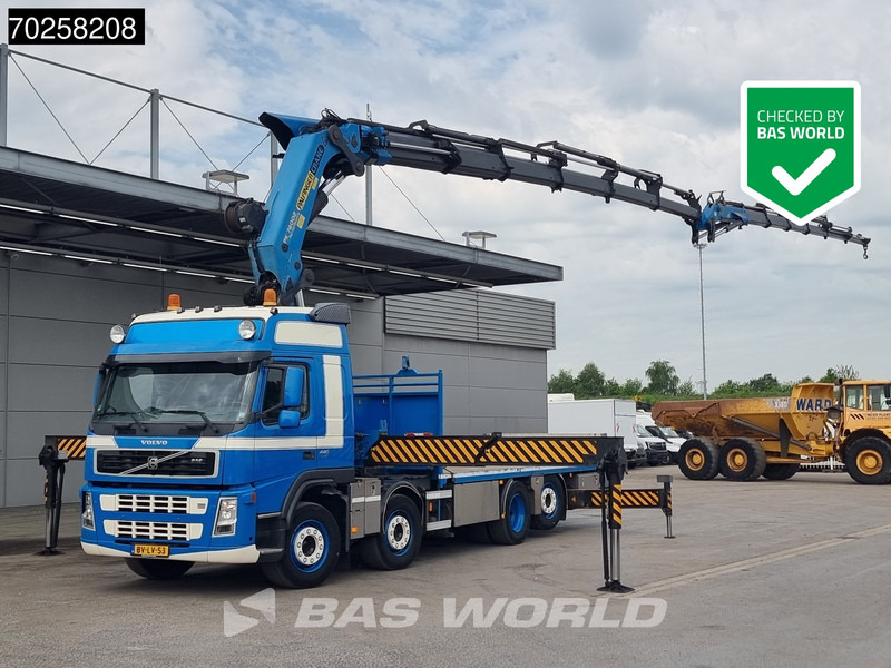 Volvo FM 440 8X2 Palfinger PK74002 + JIB + Winch Lift-Lenkachse Euro 5 - Xe tải thùng lửng/ Phẳng, Xe cẩu tự hành: hình 1 Volvo FM 440 8X2 Palfinger PK74002 + JIB + Winch Lift-Lenkachse Euro 5 - Xe tải thùng lửng/ Phẳng, Xe cẩu tự hành: hình 1