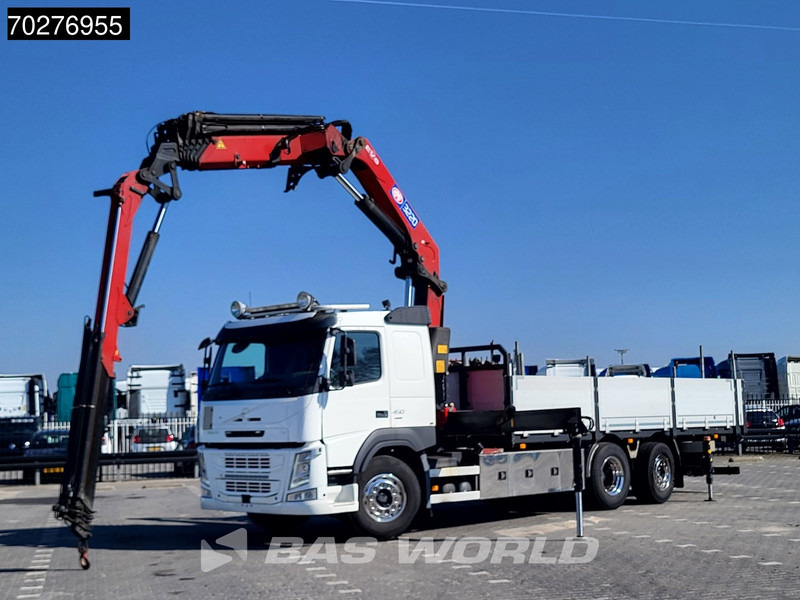 Volvo FM 450 6X2 HMF 3220 Crane Kran Lift-Lenkachse VEB+ Euro 6 - Xe tải thùng lửng/ Phẳng, Xe cẩu tự hành: hình 2 Volvo FM 450 6X2 HMF 3220 Crane Kran Lift-Lenkachse VEB+ Euro 6 - Xe tải thùng lửng/ Phẳng, Xe cẩu tự hành: hình 2