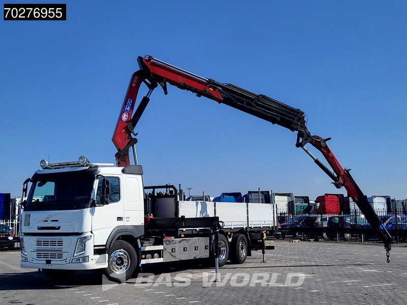 Volvo FM 450 6X2 HMF 3220 Crane Kran Lift-Lenkachse VEB+ Euro 6 - Xe tải thùng lửng/ Phẳng, Xe cẩu tự hành: hình 5 Volvo FM 450 6X2 HMF 3220 Crane Kran Lift-Lenkachse VEB+ Euro 6 - Xe tải thùng lửng/ Phẳng, Xe cẩu tự hành: hình 5