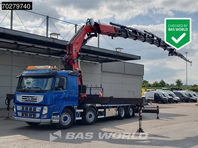 Volvo FM 450 8X2 FASSI 100 Ton/Meter Crane Kran 7 + 6 Jib Lift+steering Axle Euro 5 - Xe tải thùng lửng/ Phẳng, Xe cẩu tự hành: hình 1 Volvo FM 450 8X2 FASSI 100 Ton/Meter Crane Kran 7 + 6 Jib Lift+steering Axle Euro 5 - Xe tải thùng lửng/ Phẳng, Xe cẩu tự hành: hình 1