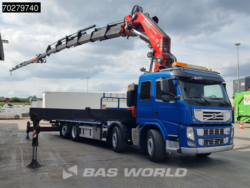 Volvo FM 450 8X2 FASSI 100 Ton/Meter Crane Kran 7 + 6 Jib Lift+steering Axle Euro 5 - Xe tải thùng lửng/ Phẳng, Xe cẩu tự hành: hình 3 Volvo FM 450 8X2 FASSI 100 Ton/Meter Crane Kran 7 + 6 Jib Lift+steering Axle Euro 5 - Xe tải thùng lửng/ Phẳng, Xe cẩu tự hành: hình 3