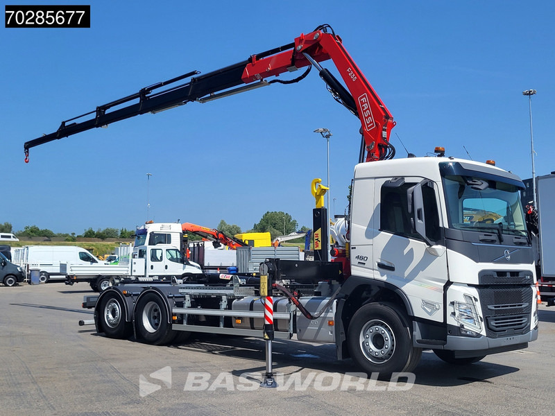 Volvo FM 460 6X2 NEW! FASSI F235A.0.25 Kran + HYVA 20-57-S Lift+steering axle Euro 6 - Xe tải nâng móc, Xe cẩu tự hành: hình 3 Volvo FM 460 6X2 NEW! FASSI F235A.0.25 Kran + HYVA 20-57-S Lift+steering axle Euro 6 - Xe tải nâng móc, Xe cẩu tự hành: hình 3