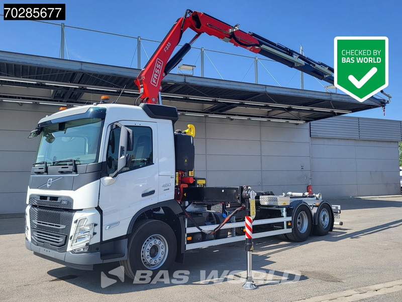 Volvo FM 460 6X2 NEW! FASSI F235A.0.25 Kran + HYVA 20-57-S Lift+steering axle Euro 6 - Xe tải nâng móc, Xe cẩu tự hành: hình 1 Volvo FM 460 6X2 NEW! FASSI F235A.0.25 Kran + HYVA 20-57-S Lift+steering axle Euro 6 - Xe tải nâng móc, Xe cẩu tự hành: hình 1