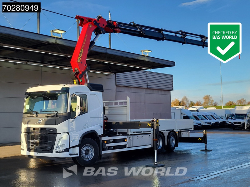Volvo FM 500 6X2 NEW! Palfinger PK41002 EH-E Kran Crane Lift-steering Axle Euro 6 - Xe tải thùng lửng/ Phẳng, Xe cẩu tự hành: hình 1 Volvo FM 500 6X2 NEW! Palfinger PK41002 EH-E Kran Crane Lift-steering Axle Euro 6 - Xe tải thùng lửng/ Phẳng, Xe cẩu tự hành: hình 1