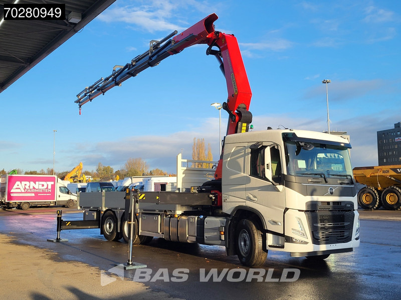 Volvo FM 500 6X2 NEW! Palfinger PK41002 EH-E Kran Crane Lift-steering Axle Euro 6 - Xe tải thùng lửng/ Phẳng, Xe cẩu tự hành: hình 3 Volvo FM 500 6X2 NEW! Palfinger PK41002 EH-E Kran Crane Lift-steering Axle Euro 6 - Xe tải thùng lửng/ Phẳng, Xe cẩu tự hành: hình 3