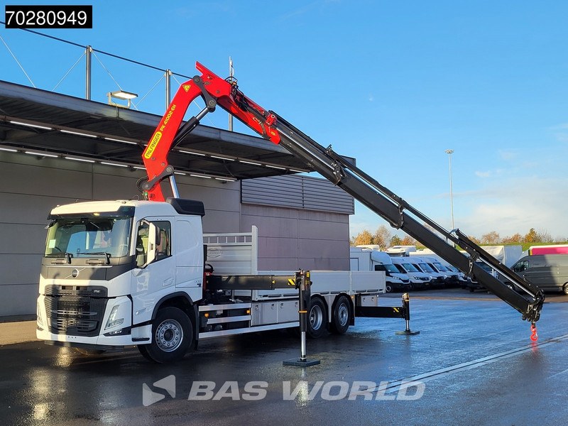 Volvo FM 500 6X2 NEW! Palfinger PK41002 EH-E Kran Crane Lift-steering Axle Euro 6 - Xe tải thùng lửng/ Phẳng, Xe cẩu tự hành: hình 5 Volvo FM 500 6X2 NEW! Palfinger PK41002 EH-E Kran Crane Lift-steering Axle Euro 6 - Xe tải thùng lửng/ Phẳng, Xe cẩu tự hành: hình 5
