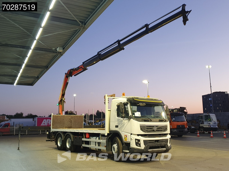 Volvo FMX 370 6X4 Palfinger PK18002 EH Crane Kran Automatic Euro 5 - Xe tải thùng lửng/ Phẳng, Xe cẩu tự hành: hình 3 Volvo FMX 370 6X4 Palfinger PK18002 EH Crane Kran Automatic Euro 5 - Xe tải thùng lửng/ Phẳng, Xe cẩu tự hành: hình 3
