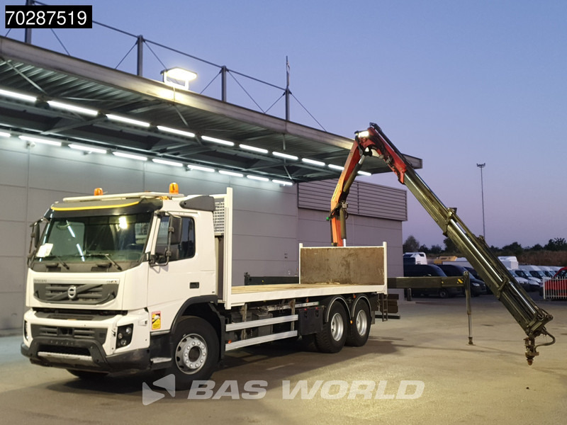 Volvo FMX 370 6X4 Palfinger PK18002 EH Crane Kran Automatic Euro 5 - Xe tải thùng lửng/ Phẳng, Xe cẩu tự hành: hình 5 Volvo FMX 370 6X4 Palfinger PK18002 EH Crane Kran Automatic Euro 5 - Xe tải thùng lửng/ Phẳng, Xe cẩu tự hành: hình 5