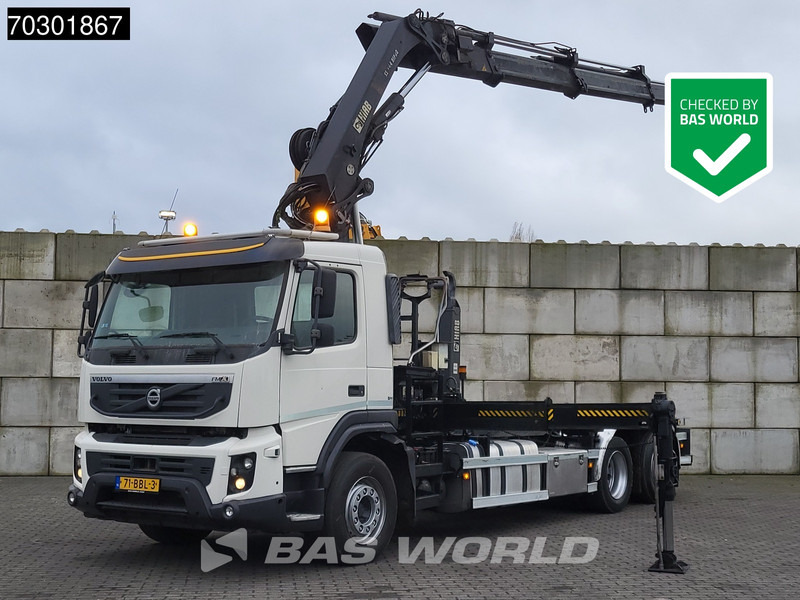 Volvo FMX 370 FMX 6X2 HIAB 244 E P-3 Hipro Kran + XR21S56 containersystem Lift+steering - Xe tải nâng móc, Xe cẩu tự hành: hình 1 Volvo FMX 370 FMX 6X2 HIAB 244 E P-3 Hipro Kran + XR21S56 containersystem Lift+steering - Xe tải nâng móc, Xe cẩu tự hành: hình 1