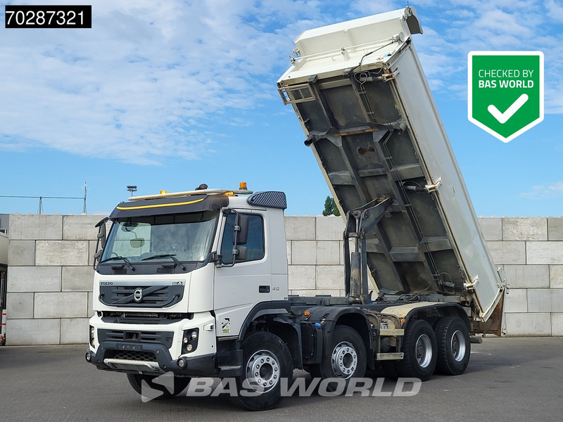 Volvo FMX 410 8X4 13m3 Marrel Tipper SteelSuspension 2-Side Kipper BigAxle Euro 5 - Xe ben: hình 1 Volvo FMX 410 8X4 13m3 Marrel Tipper SteelSuspension 2-Side Kipper BigAxle Euro 5 - Xe ben: hình 1