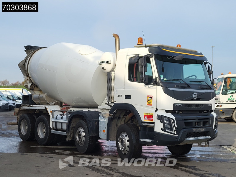 Volvo FMX 410 8X4 9m3 Liebherr mixer Steelsuspension Automatic Euro 6 - Xe trộn bê tông: hình 3 Volvo FMX 410 8X4 9m3 Liebherr mixer Steelsuspension Automatic Euro 6 - Xe trộn bê tông: hình 3