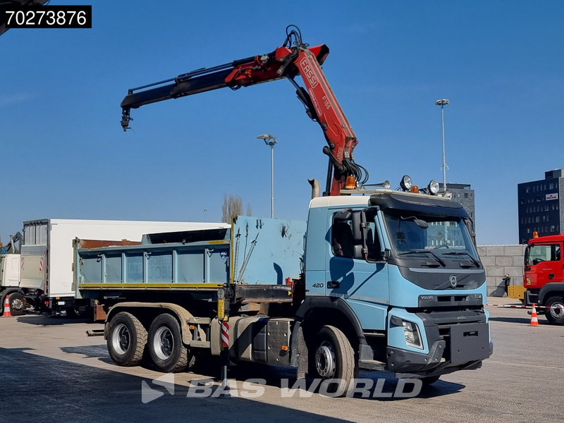 Volvo FMX 420 6X4 Fassi F155A.2.22 Crane 9m3 Big-Axle Automatic Euro 5 - Xe ben, Xe cẩu tự hành: hình 2 Volvo FMX 420 6X4 Fassi F155A.2.22 Crane 9m3 Big-Axle Automatic Euro 5 - Xe ben, Xe cẩu tự hành: hình 2
