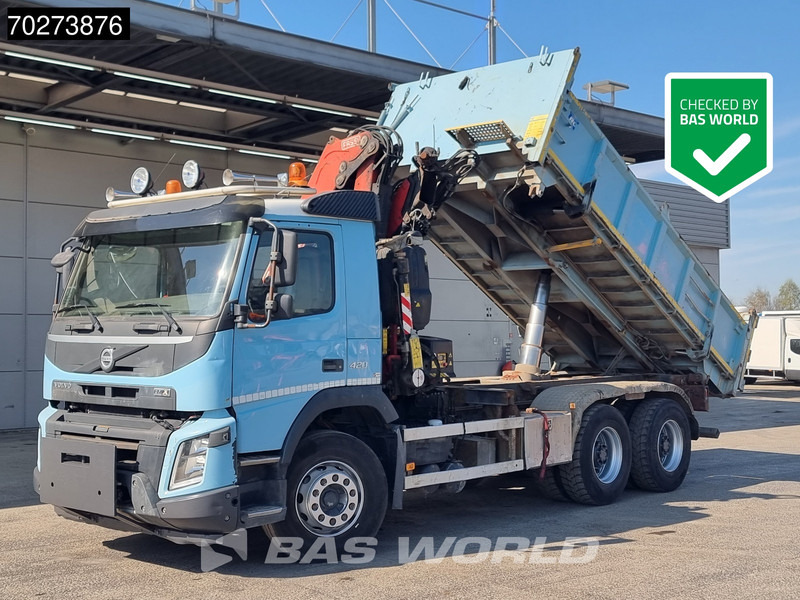 Volvo FMX 420 6X4 Fassi F155A.2.22 Crane 9m3 Big-Axle Automatic Euro 5 - Xe ben, Xe cẩu tự hành: hình 5 Volvo FMX 420 6X4 Fassi F155A.2.22 Crane 9m3 Big-Axle Automatic Euro 5 - Xe ben, Xe cẩu tự hành: hình 5