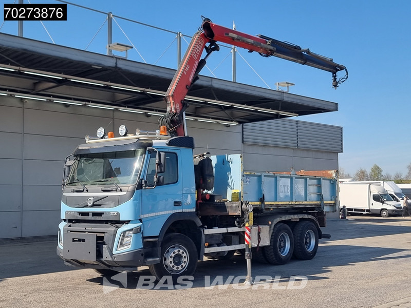 Volvo FMX 420 6X4 Fassi F155A.2.22 Crane 9m3 Big-Axle Automatic Euro 5 - Xe ben, Xe cẩu tự hành: hình 1 Volvo FMX 420 6X4 Fassi F155A.2.22 Crane 9m3 Big-Axle Automatic Euro 5 - Xe ben, Xe cẩu tự hành: hình 1