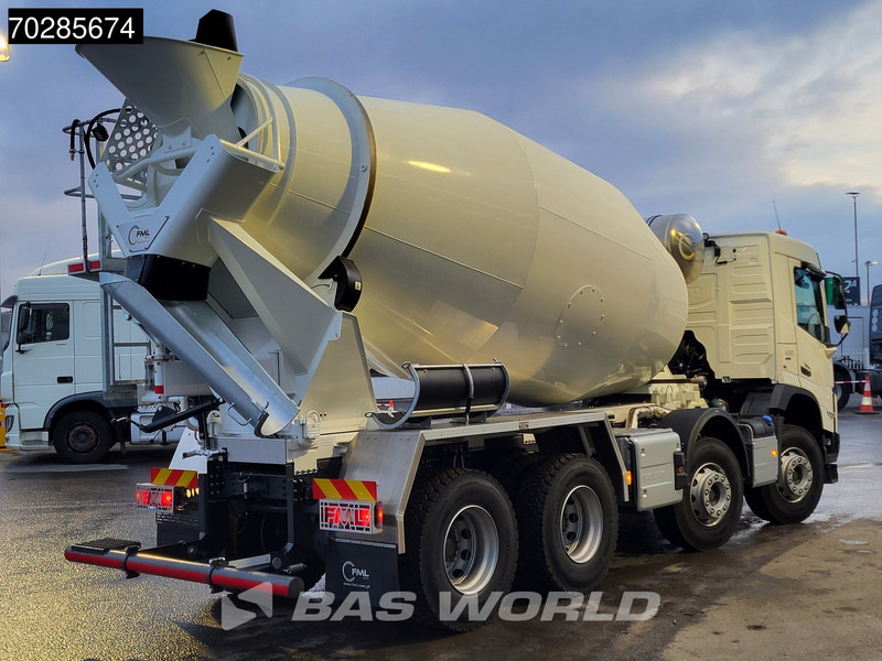 Volvo FMX 430 8X4 New! 10m3 FML Mixer Steelsuspension Automatic LED Euro 6 - Xe trộn bê tông: hình 5 Volvo FMX 430 8X4 New! 10m3 FML Mixer Steelsuspension Automatic LED Euro 6 - Xe trộn bê tông: hình 5