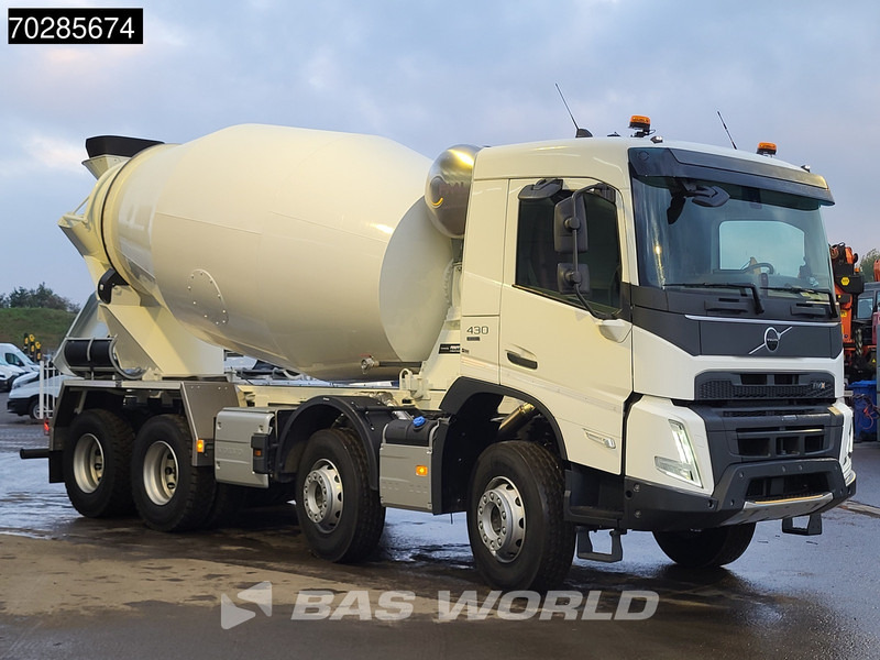 Volvo FMX 430 8X4 New! 10m3 FML Mixer Steelsuspension Automatic LED Euro 6 - Xe trộn bê tông: hình 3 Volvo FMX 430 8X4 New! 10m3 FML Mixer Steelsuspension Automatic LED Euro 6 - Xe trộn bê tông: hình 3
